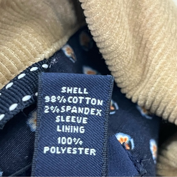 Lands End Jacket Blazer 14 Brown Corduroy Suit Sport Coat Riding - Picture 7 of 9